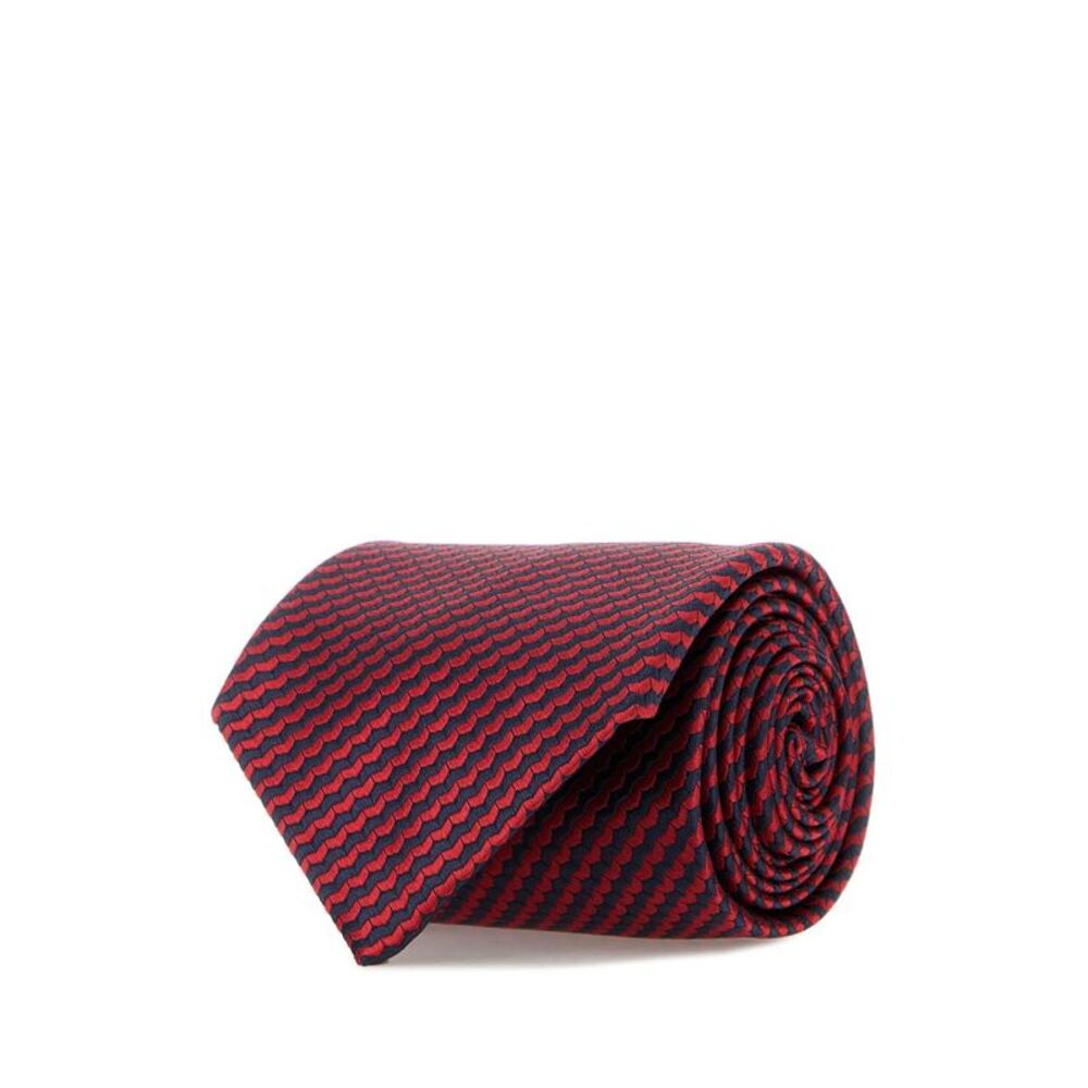 Brioni Men Embroidered Silk Tie